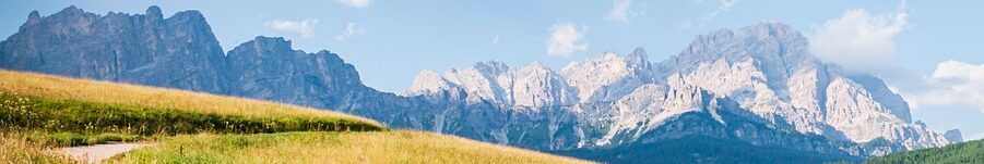 mountains, mountain peak, cortina d'ampezzo, italy, winding road, pine forest, forest, clouds, nature, people, walking, hike, people, people, people, people, people